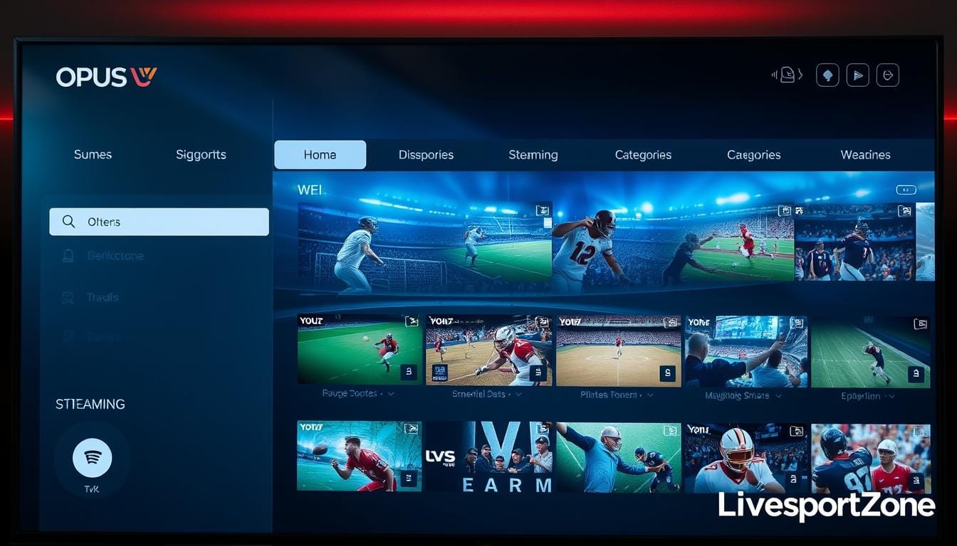 Opus IPTV User Interface